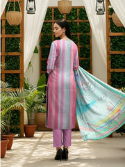 3pc Summar Lawn Suit (Lawn dupatta)