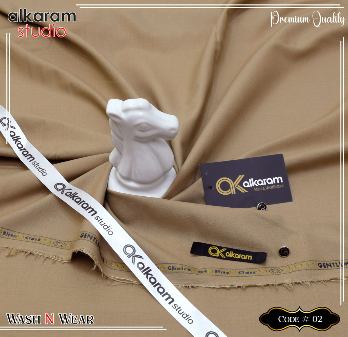 Premium Quality Men’s Wash N Wear AKS-2129