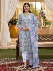 3pc Summar Lawn Suit (Lawn duppata)