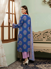 3pc Summar Lawn Suit (Organza dupatta)