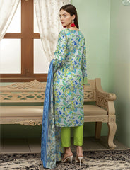 3pc Summar Lawn Suit (Embroidery dupatta)