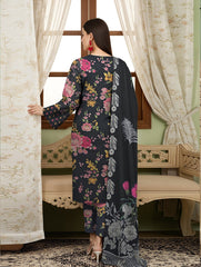 3pc Summar Lawn Suit (Organza dupatta)