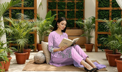 3pc Summar Lawn Suit (Organza dupatta)