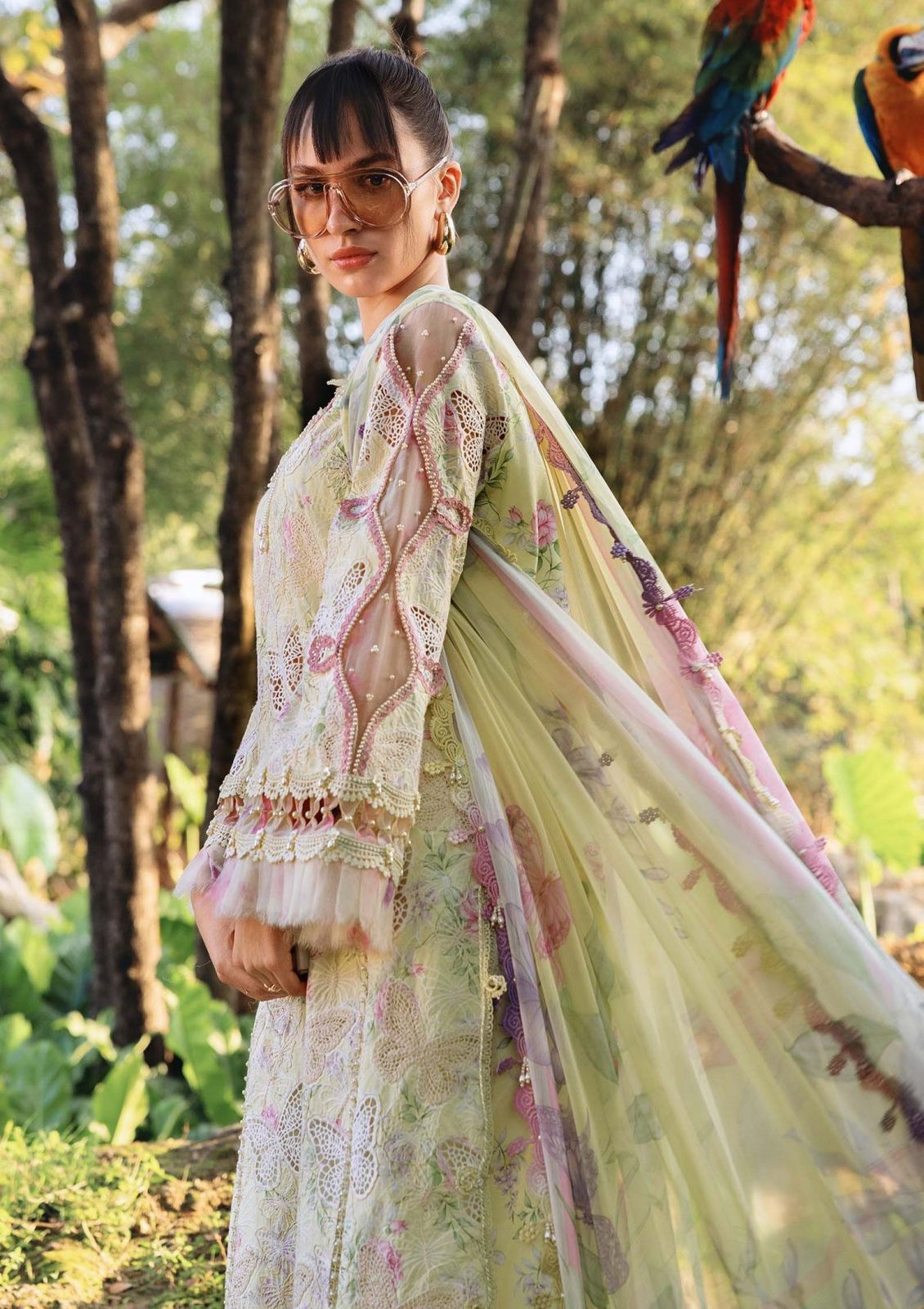 3pc Summar Lawn Suit  [CHIFFON DUPATTA PRINTED ]