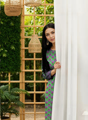 3pc Summar Lawn Suit (Embroidery dupatta Bembar)