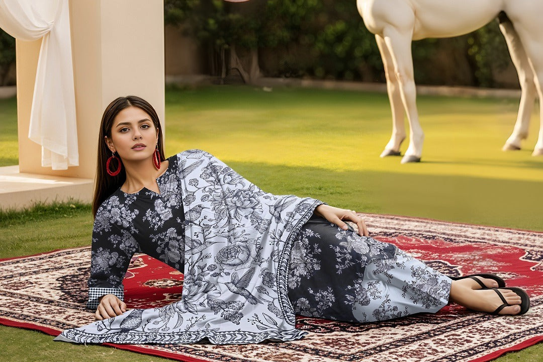 3pc Summar Lawn Suit (Lawn duppata)